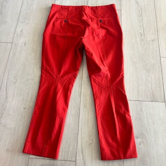 Anthropologie Essential Slim Trousers in Red size 14 - Picture 5 of 8